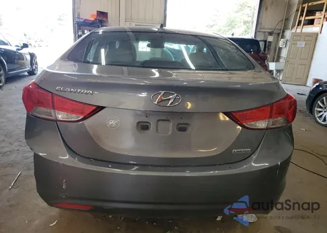 2012 Hyundai Elantra Gls from USA, damaged, VIN 5NPDH4AE4CH090689